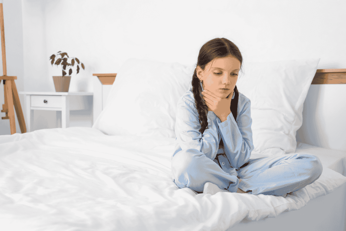 Dolor de garganta en niños