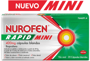 Nurofen Rapid Mini 400mg Cápsulas Blandas